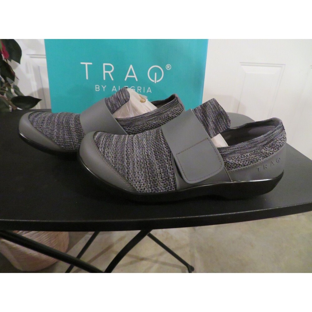 NWT Womens Charcoal Traq by Alegria Qwik Shoes, 11.5 / 12  42